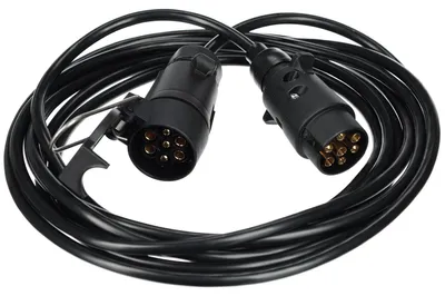 Produktbild von Verlängerungskabel 7-polig - Anhängersteckdose + Stecker TRAILER CABLE 7, 12V, 5m