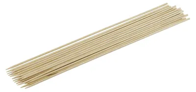 Image de Lot de 25 pics à brochettes en bois de 30 cm Fackelmann Single Use