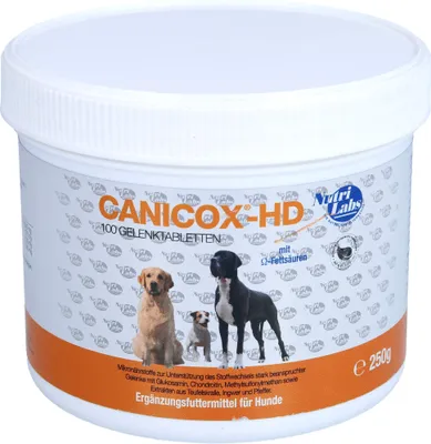 Produktbild von NutriLabs Canicox-HD 100 Tabletten | Gelenksgesundheit bei Hunden
