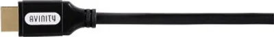 Produktbild von Avinity HDMI 0.75m, 0,75 m, HDMI Typ A (Standard), HDMI Typ A (Standard), 4096 x 2160 Pixel, 3D, Schwarz