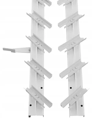 Zdjęcie produktu dla Mechanizm Aluminiowy Shutters Ruchome Deseczki Biały Taras Pergola 109Cm