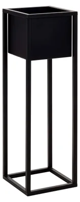 Produktbild von Blumentopf mit Ständer 70 cm Schwarz