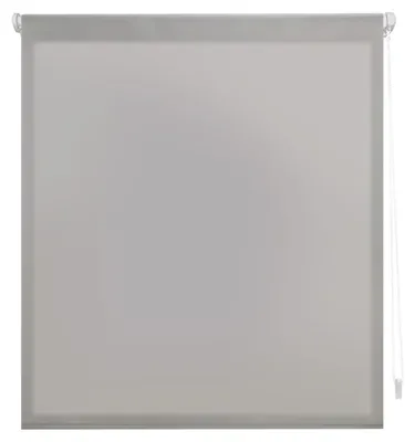 Imagen del producto de Omgoods - Persiana enrollable transparente EasyFix, sin necesidad de herramientas, 107 x 180 cm