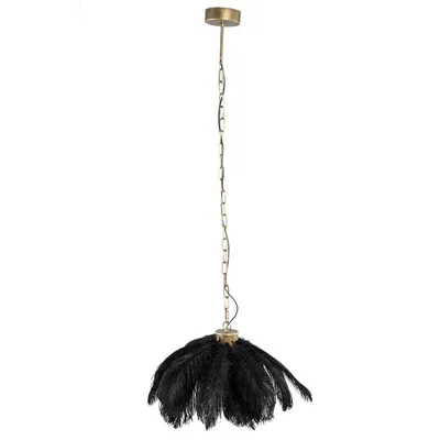 Productafbeelding van PTMD Raina hanglamp - 62x62x40 cm - Metaal - Zwart