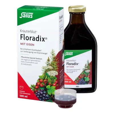 Produktbild von Salus Kräuterblut Floradix mit Eisen 500ml