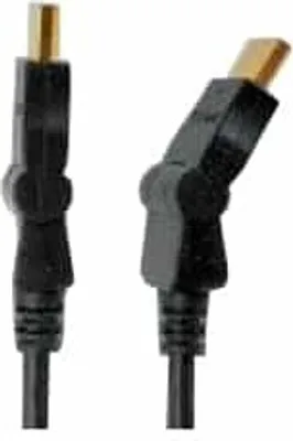 Obrázok produktu pre DELTAC - HDMI kábel 1,5 m pozlátený SWIVEL - 0640