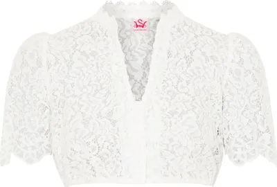 Produktbild von Spieth & Wensky - Damen Dirndlbluse mit Spitze, Mellingen (331700-1189), Größe:36, Farbe:creme (2142)