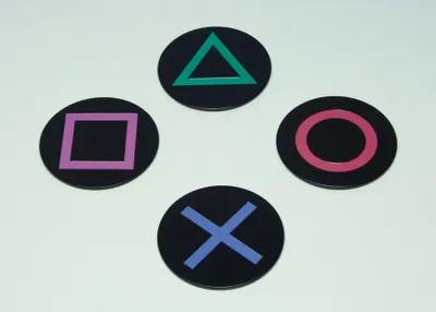 Produktbild von Playstation Metall Untersetzer