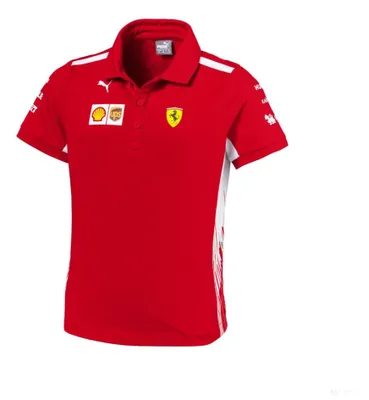 Immagine prodotto di 2018, Maglietta polo "Ferrari Kinder Team", colore rosso, taglia 110
