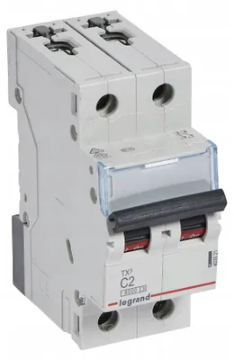 Produktbild von Legrand TX3, Miniatur-Leistungsschalter, Typ C, IP20, 240 - 415 V