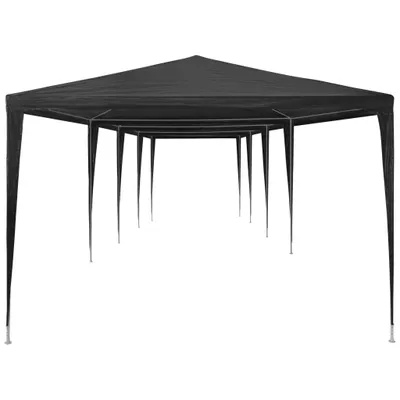 Image de vidaXL Tente de réception 3x12 m PE Anthracite