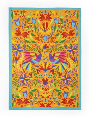 Immagine prodotto di Strofinaccio Excelsa Fiori messicani cotone 50x70 cm Colorato