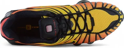 Top-down view of a Nike Shox TL sneaker.