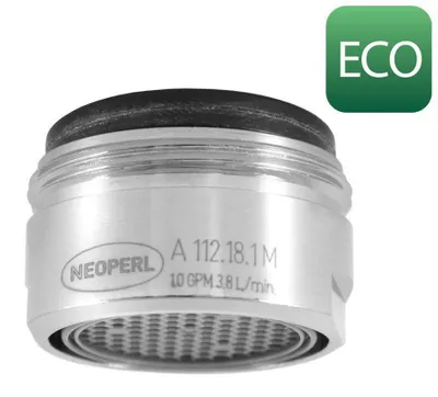 Produktbild von Sapho NEOPERL Wasserspar-Perlator 3,8 l/min, Außengewinde M24x1, Chrom