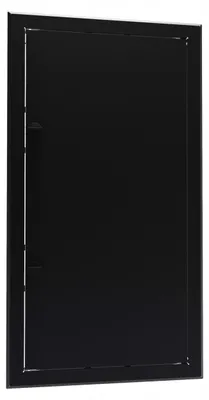 Obrázek produktu pro Mimet Revizní dvířka kovová černá 40x100 cm