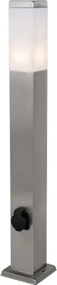 Produktbild von Außenleuchte Stahl 80 cm mit Fassung IP44 Malios