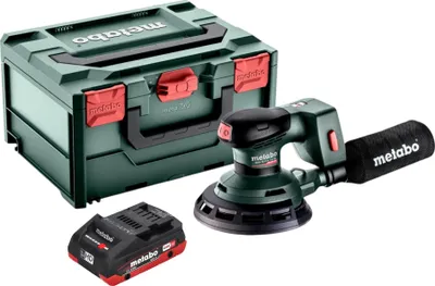 Immagine prodotto di Metabo SXA 18 LTX 150 BL levigatrice rotorbitale a batteria 18 V 150 mm brushless + 1x batteria LiHD 4,0 Ah + metaBOX - senza caricabatterie