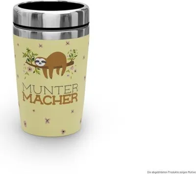 Produktbild von Zeit für Dich Edelstahl Thermobecher to go 250 ml Muntermacher