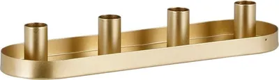 Produktbild von Mica Kerzenständer gold 21,5 x 6 x 3 cm