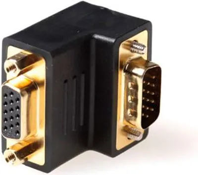 Image de ACT Adaptateur coudé VGA mâle à femelle