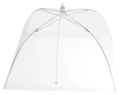 Fliegenhaube 36 x 36 cm aus Polyester, Weiß