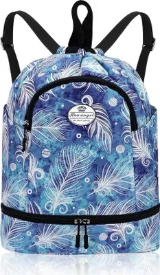 Produktbild von Famanu Sport-Rucksack mit Schuhfach und Nassfach - Ultraleicht, Wasserfest