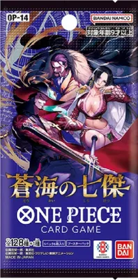 Produktbild von One Piece Card Game The Azure Sea´s Seven Booster OP14 Japanisch