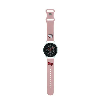 Zdjęcie produktu dla Pasek Hello Kitty Silicone 22mm uniwersalny różowy