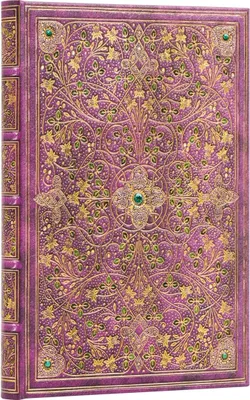 Produktbild von Paperblanks Diamond Jubilee Sangorski & Sutcliffe Hardcover MIDI Unlined Elastic Band Closure 144 Pg 120 GSM