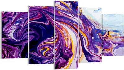 Produktbild von Bild auf Leinwand - Leinwandbild - Abstraktion modern - 160x85cm - Wand Bild - Wanddeko - Leinwanddruck - Bilder - Kunstdruck - Wanddekoration - Leinwand bilder - Wandkunst - EA160x85-4084