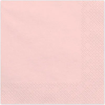 Produktbild von Servietten Uni 20Stk./33x33cm | Rosa