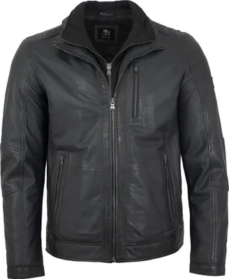 Produktbild von OTTO KERN - Herren Lederjacke Lammnappa anthra : 58