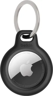 Produktbild von Belkin F8W973btBLK, Hülle, Schwarz, Kratzresistent, AirTag, 7,4 g, 1 Stück(e)