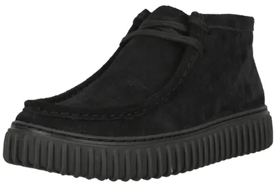 Produktbild von CLARKS Schnürschuhe Torhill Hi Black Sde mit charakteristischer, gerippter Sohle 1219 Black Sde 44