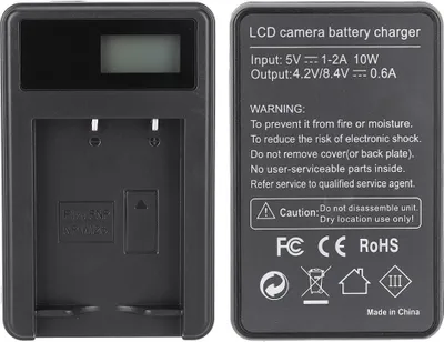 Obrázok produktu pre SEIVI nabíjačka batérií pre bezzrkadlovky s LCD displejom, stolová USB pre Fuji NP W126 X Pro1 PRO2 A1 A2 T1