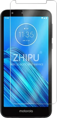 Produktbild von Motorola Moto E6 Panzer Schutz Display Glas Panzerfolie 9H Echtglas