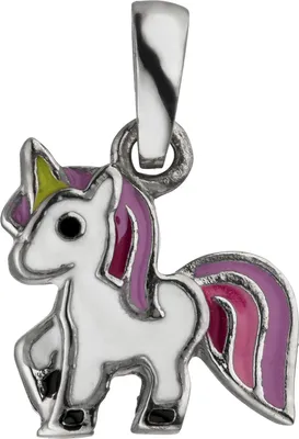 Produktbild von JOBO Kinder Anhänger Einhorn 925 Sterling Silber Silberanhänger