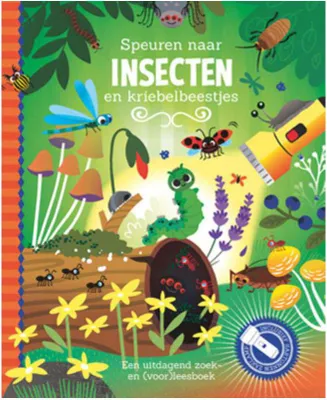 Produktbild von Taschenlampenbuch des Laternenverlags – Auf der Suche nach Insekten
