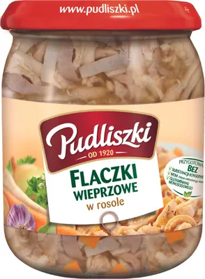 Produktbild von Pudliszki Flaki Wołowe W Rosole 500 G