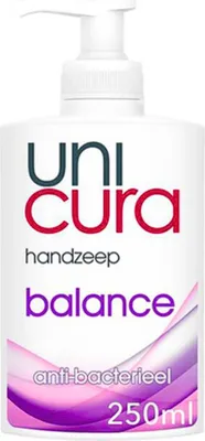 Produktbild von Unicura - Flüssige Handseife - Antibakteriell - Balance - 250 ml - 1 Stück
