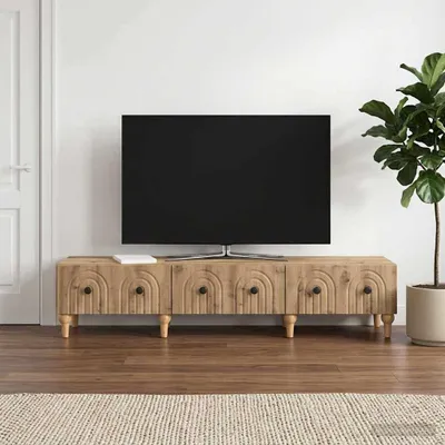 Obrázek produktu pro vidaXL TV skříňka Artisan dub 147 x 34,5 x 30 cm dřevotřísková deska