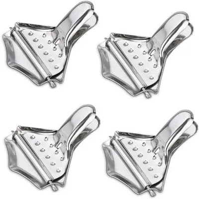 Produktbild von Famanu Citruspressen Set 4-teilig - Handliche Saftpresse aus Edelstahl