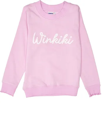 Produktbild von Mädchen-Sweatshirt Winkiki  - Rosa - 146