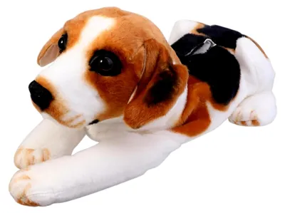 Produktbild von Plüsch Taschentuchbox im Hunde-Design für Papiertaschentücher