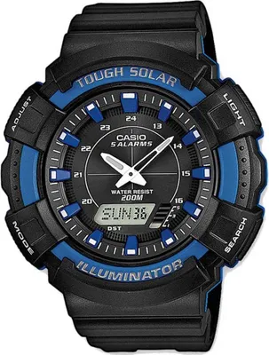 Produktbild von Casio Uhr Armbanduhr Solar AD-S800WH-2A2VEF schwarz blau
