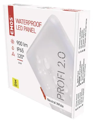 LED podhledové svítidlo VIXXO 12,5 x 12,5 cm, 10 W, neutrální bílá, IP65