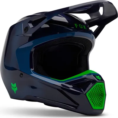 Produktbild von FOX V1 Taunt MIPS Jugend Motocross Helm, marineblau, Y/M (51/52)