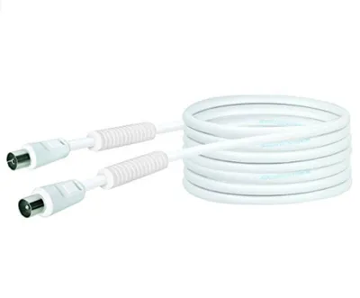 Zdjęcie produktu dla Schwaiger KVKF100 532, 10 m, IEC, IEC, Biały