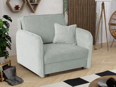 Obrázek produktu pro Rozkládací křeslo BELA LOFT 1 - popelavé