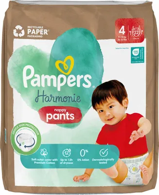 Produktbild von Pampers Harmonie - luierbroekjes - 22st - N°4 (9-15kg)